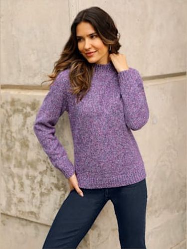 Pull à col montant fil chiné doux - Witt - Modalova