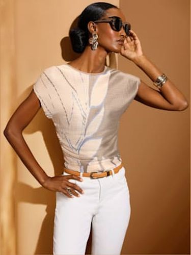 T-shirt imprimé matière facile à entretenir - Creation L - Modalova