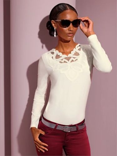 T-shirt à manches longues 48% modal - Creation L - Modalova