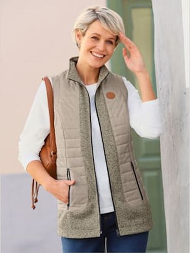 Gilet empiècements en tricot polaire doux - Witt - Modalova