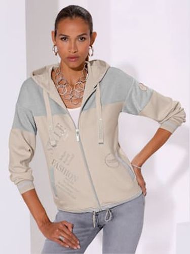Veste sweat ultra-doux avec modal - Creation L - Modalova