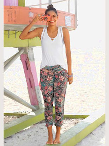 Pantalon de plage pantalon 7/8 décontracté avec imprimé tropical - Chiemsee - Modalova