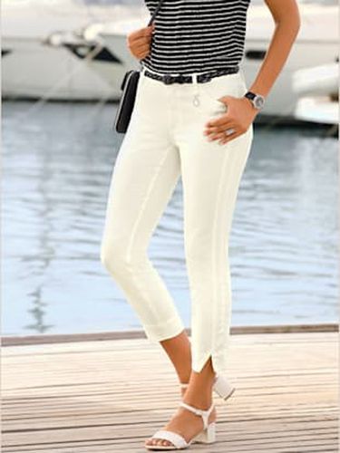 Jean 7/8 qualité coton doux sur la peau - Collection L - Modalova