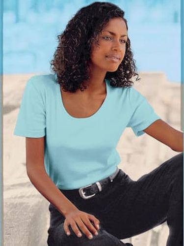 T-shirt à encolure ronde pur coton - Witt - Modalova