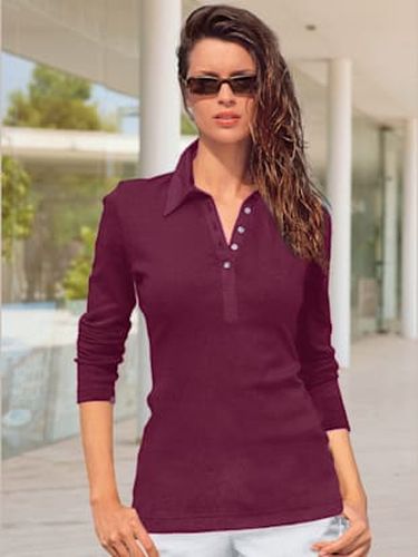 Polo à manches longues pur coton - Witt - Modalova