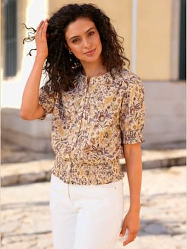 Chemisier en coton coupe affinante - Witt - Modalova