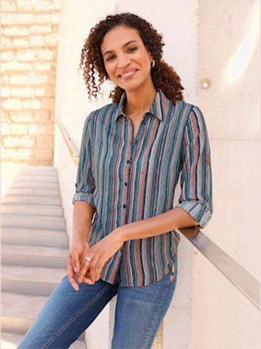 Chemisier rayé viscose (ecovero) - Collection L - Modalova