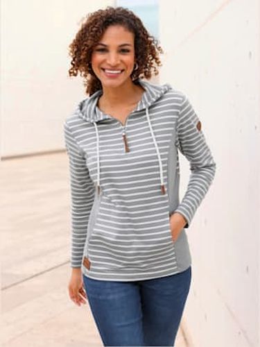 Sweatshirt à capuche pur coton - Collection L - Modalova