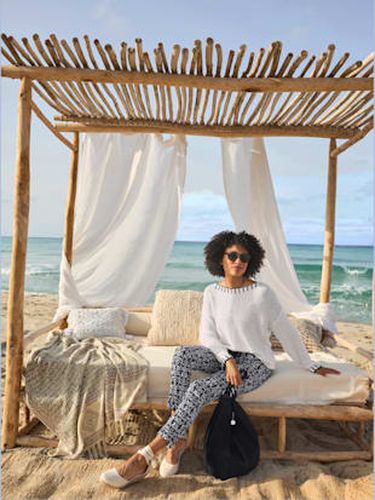 Pull encolure ronde détails contrastés - Witt - Modalova