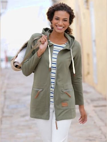 Veste sweat 50% coton - Collection L - Modalova