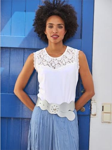 Débardeur en dentelle viscose douce et fluide - Witt - Modalova