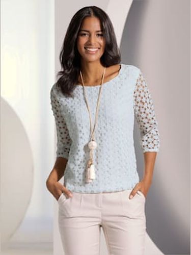 T-shirt en dentelle dentelle aux manches - Fair Lady - Modalova