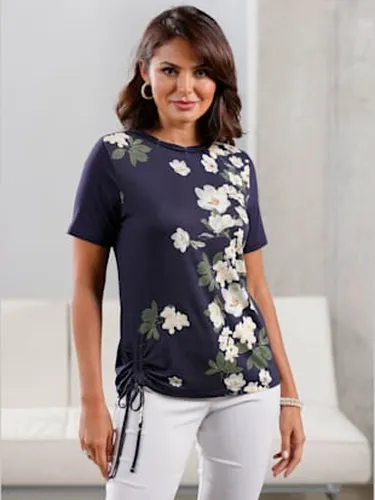 T-shirt à encolure ronde viscose - Fair Lady - Modalova