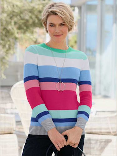 Pull encolure ronde pur coton - Collection L - Modalova