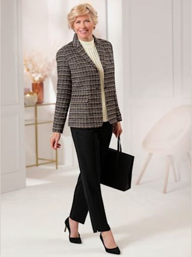 Blazer bouclé structure bouclé raffinée avec fil métallique - Witt - Modalova