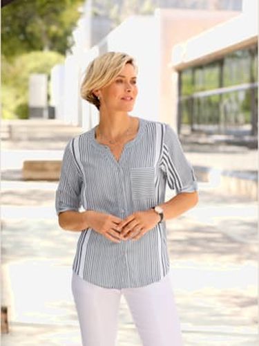 Chemisier rayé avec viscose - Collection L - Modalova