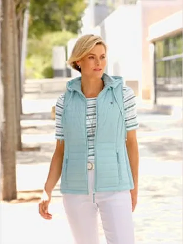 Gilet matelassé capuche amovible - Collection L - Modalova