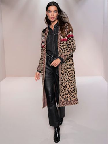 Manteau en tricot motif léopard - - - Rick Cardona - Modalova