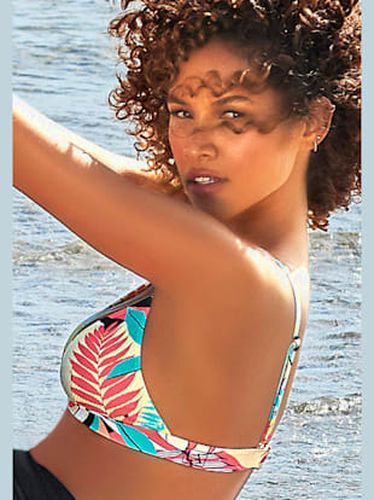 Haut de bikini triangle imprimé tropical - - - LASCANA ACTIVE - Modalova