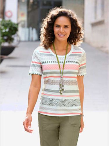 T-shirt à manches courtes mélange de viscose doux - Collection L - Modalova