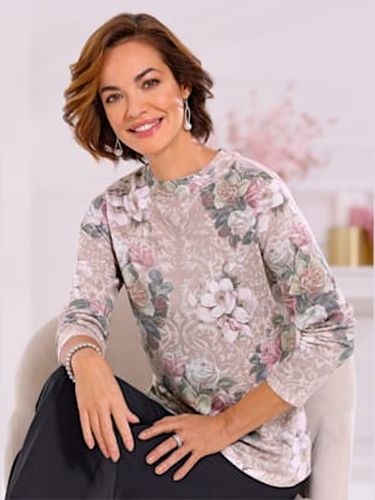 Pull à manches longues tricot fin imprimé - Witt - Modalova