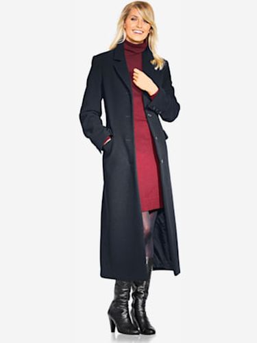 Manteau blazer coupe longue classique - Linea Tesini - Modalova