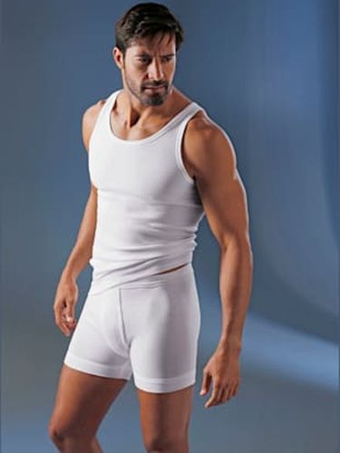 Pantalon court côtes fines et doubles - conta - Modalova