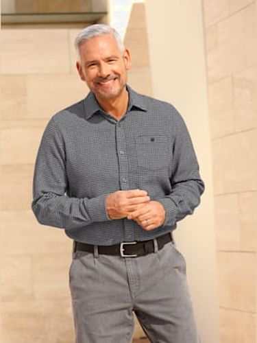 Chemise en flanelle laine - Marco Donati - Modalova