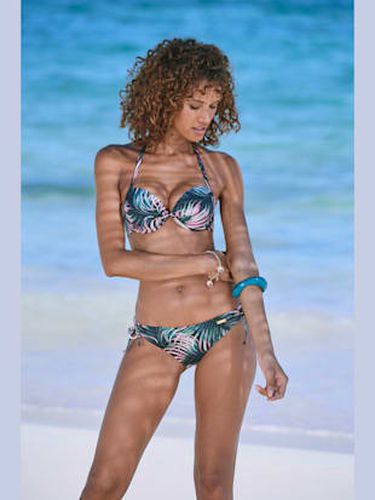 Haut de bikini push-up imprimé tropical - LASCANA - Modalova