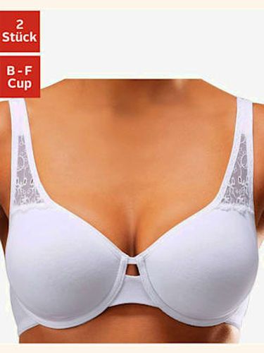 Soutien-gorge spécial t-shirt soutien-gorge à armatures et bonnets préformés doux et sans couture en coton - petite fleur - Modalova