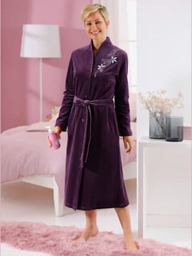 Robe de chambre chandail en velours ras - Miss Ulrike - Modalova