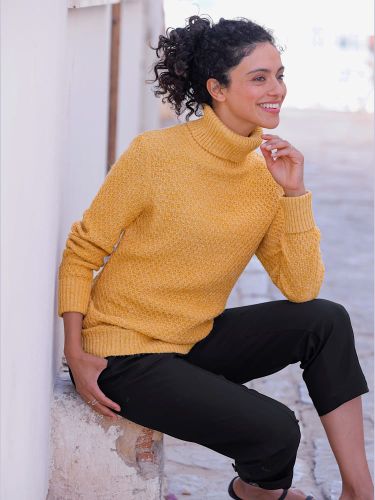 Pull à col roulé jolie structure tricot - Witt - Modalova