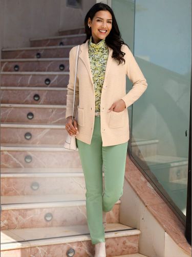 Cardigan aspect côtelé mode - Witt - Modalova