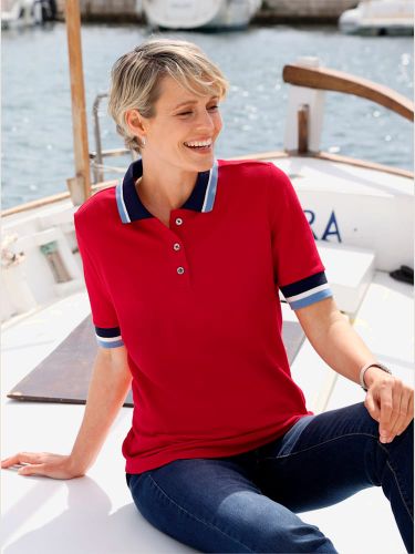 Polo bords-côtes confortables aux manches - Witt - Modalova