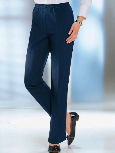 Pantalon fluide ceinture élastique avec fentes à l'ourlet - Witt - Modalova