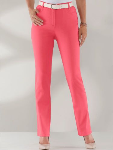 Jean à ceinture élastique chevilles fendues - Witt - Modalova