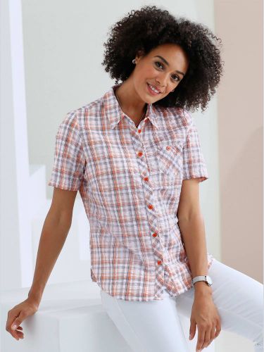 Chemisier en coton qualité seersucker - Witt - Modalova