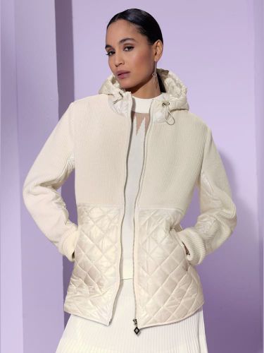 Veste d'hiver piquage en losanges - Creation L - Modalova