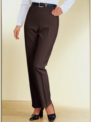 Pantalon fluide ceinture élastique avec fentes à l'ourlet - Witt - Modalova