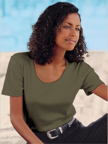 T-shirt à encolure ronde pur coton - Witt - Modalova