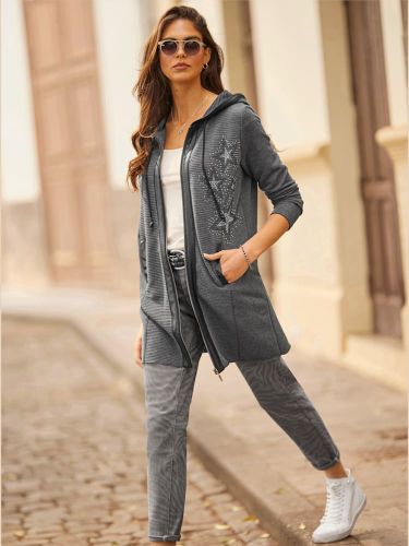 Veste légère petites pierres brillantes fantaisie - Witt - Modalova