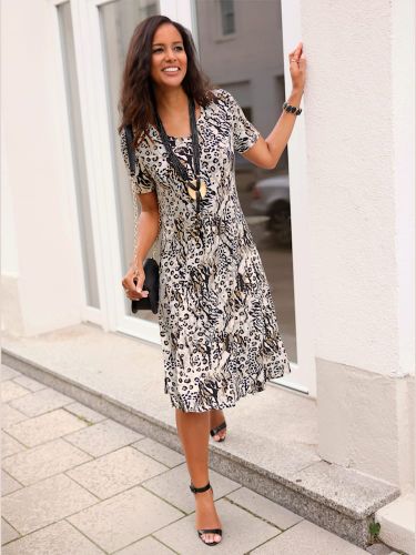 Robe en jersey 95% viscose (ecovero) - Fair Lady - Modalova