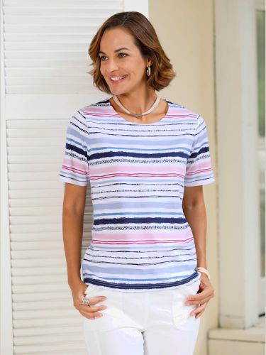 T-shirt rayé motif à rayures tendance - Witt - Modalova