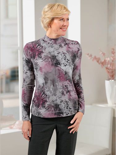 T-shirt à col montant qualité viscose douce - Witt - Modalova