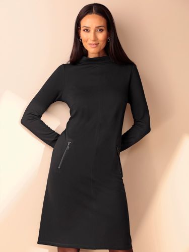 Robe fourreau grand col roulé - Witt - Modalova