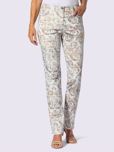 Pantalon imprimé qualité coton - Fair Lady - Modalova