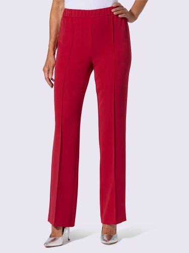 Pantalon tailleur mélange de matières facile d'entretien - Fair Lady - Modalova