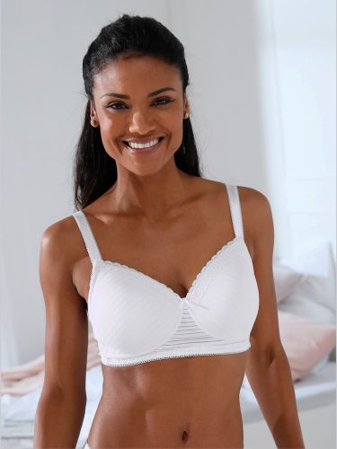 Soutien-gorge confort à rayures avec nœud - wäschepur - Modalova