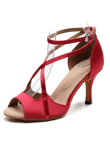 Chaussures de danse latine Chaussures de danse rouge - milanoo.com - Modalova