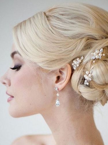 Coiffures de mariage Coiffures de mariage Métal perle Accessoires de cheveux de mariée - milanoo.com - Modalova